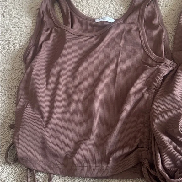 Ribbed 3-piece Lounge Set - Picture 6 of 6